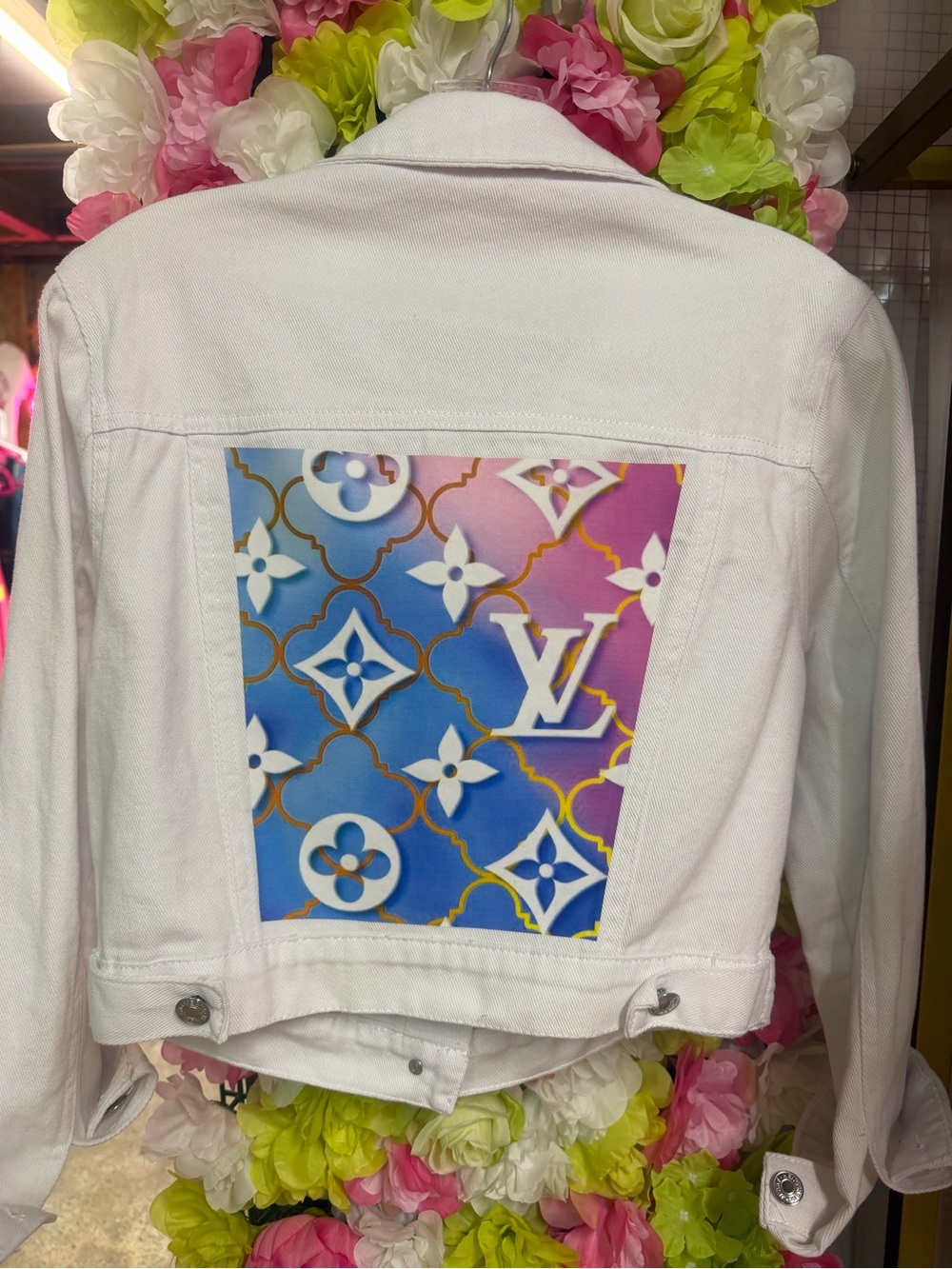 White Denim Jacket